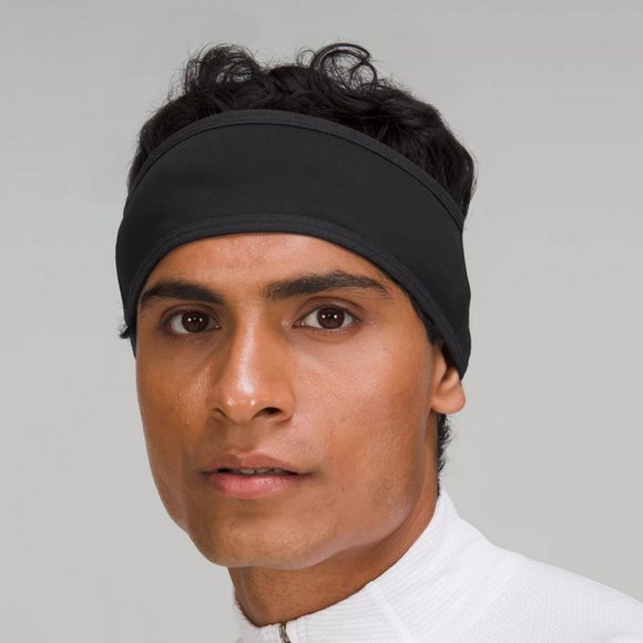 lululemon athletica Other - LULULEMON MEN'S COLD TERRAIN RUNNING EAR WARMER IN BLACK NWT